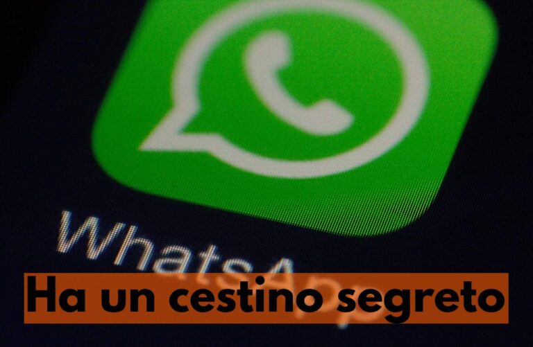 cestino segreto whatsapp