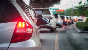 Coda e traffico bloccato