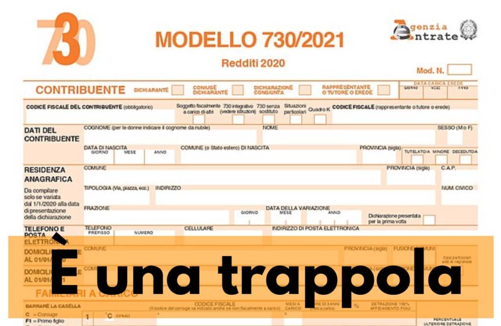 730 precompilato problemi
