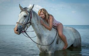 Dove fare il bagno in mare con i cavalli