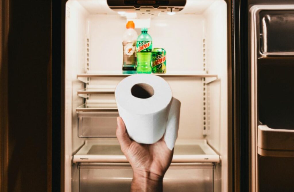 carta in frigo