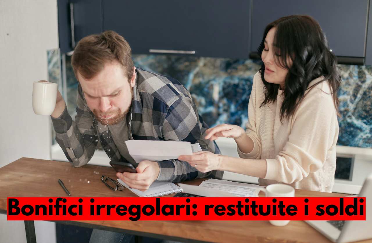 bonifici irregolari