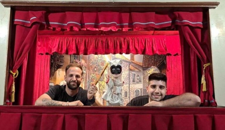 Il teatri nazionale dei burattini a Bitonto