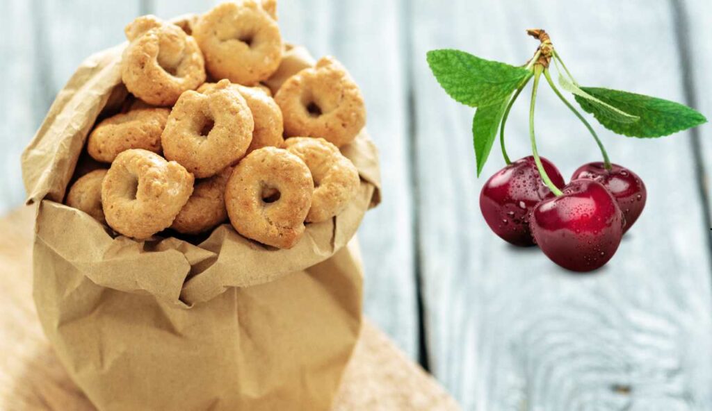 Taralli e ciliegie - fonte_Canva - bitontotv.it