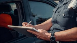 Sanzione al posto di blocco