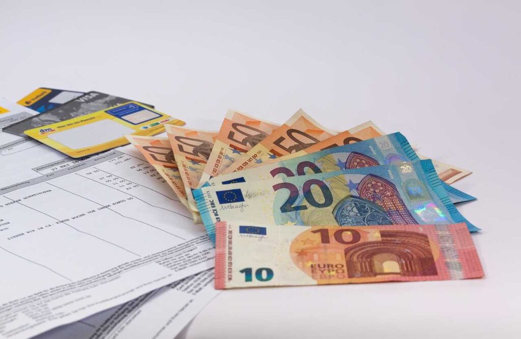 soldi dalla banca