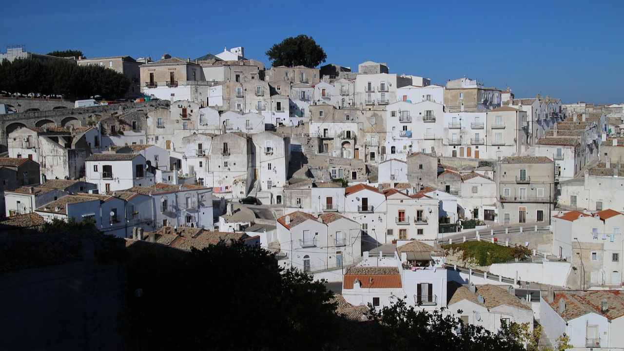 monte sant'angelo panorama